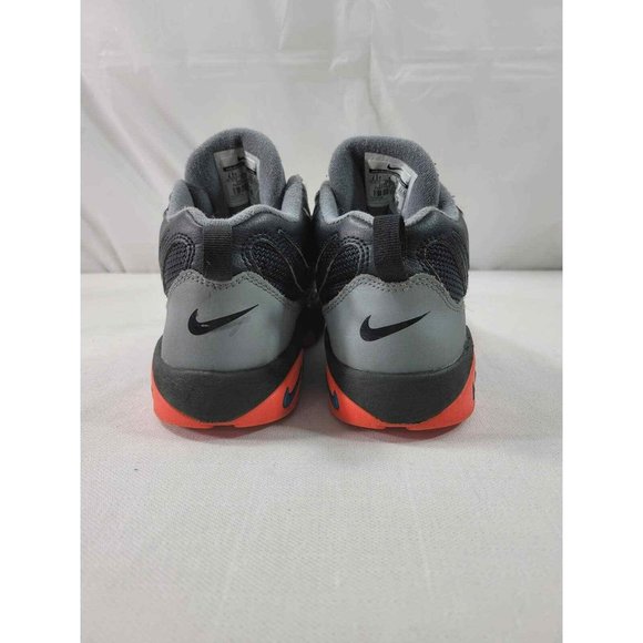 BOYS NIKE AIR SPEED TURF GREY BLACK ORANGE 535735-036 BASKETBALL SHOES SZ 4.5Y - Picture 4 of 8